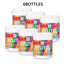 LOTTE XYLITOL Gum 7 1 Fruit Flavor Assorted bottle Gum 6bottles 133g from Japan