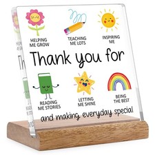 Thank You for Helping Me Grow Gifts - Teacher Appreciation Gifts for Women Me...