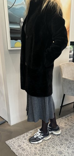 Original Gucci/Sandro Lammfellmantel Mantel 36 S - Bild 2 von 6