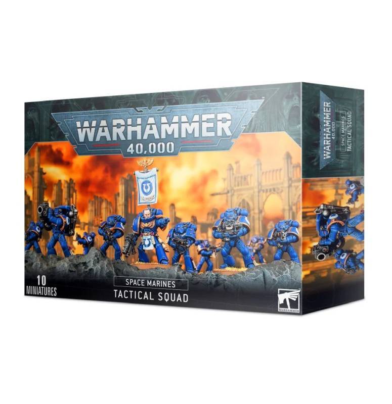 Thumbnail - Warhammer 40.000 - Space Marines - Tactical Squad Gw 48-07 Neu&ovp