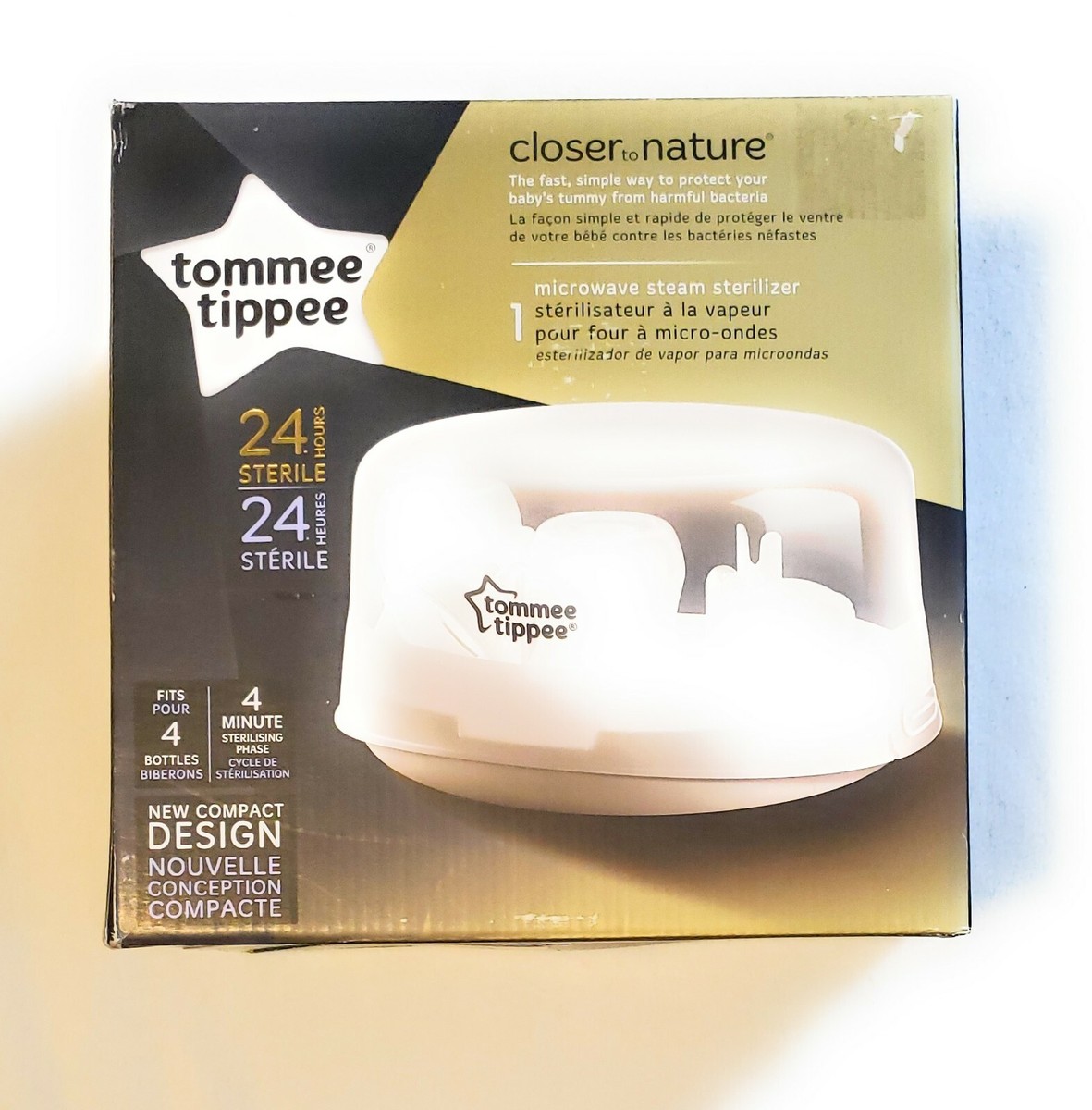 Tommee Tippee Microwave Baby Bottle Steam Sterilizer