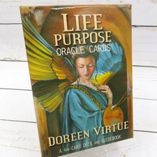 Life Purpose Oracle Cards Doreen Virtue 44 Card Deck & Guidebook 2011 Angels