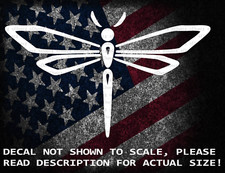 Dragonfly Cut Vinyl Decal Sticker Symbolizing Change or a New Beginning US Made