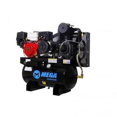 Mega Power MP-13030HWG 30 gal 13 Hp 170A 18 CFM at 175 PSI & 5.5 Kw Gen Outpu...