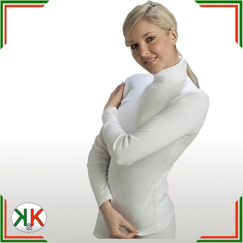 Maglia Dolcevita Donna | Maniche lunghe - Cotone Elasticizzato