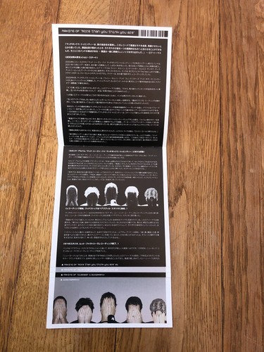 MATCHBOX 20 More Than U Think ORIGINAL 2002 mehrseitiges japanisches poster 7x4 Zoll - Bild 4 von 6