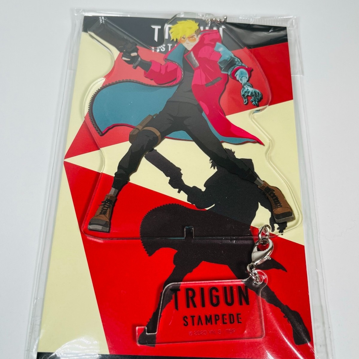 Vash the Stampede Trigun Stampede Acrylic Keychain Kumi