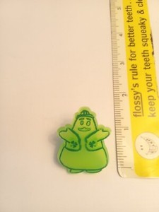 grimace plastic ring vintage 1980s shamrock very rare