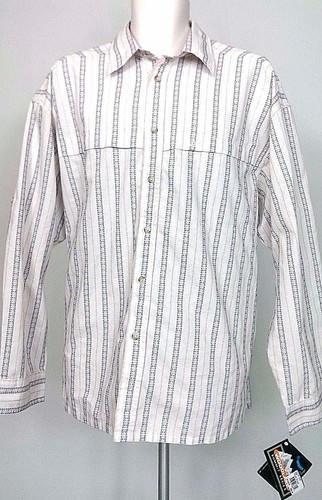 New Woodlake Summit Series Mens Size L Vented 3X Dry Fishing Outdoorsman Shirt - Picture 12 of 12