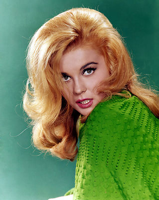 ann margaret green dress PHOTO great photograph sex symbol actress Motorcycle