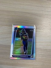 Dwayne Eskridge Silver Holo Prizm Rated Rookie Card RC 2021 Donruss Optic #219
