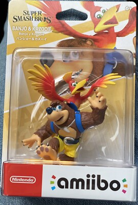 Super Smash Bros Ultimate Banjo & Kazooie amiibo Nintendo Switch  ON HAND 
