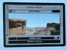 Star Wars CCG Tatooine: Bluffs Decipher New Hope Limited Edition R1