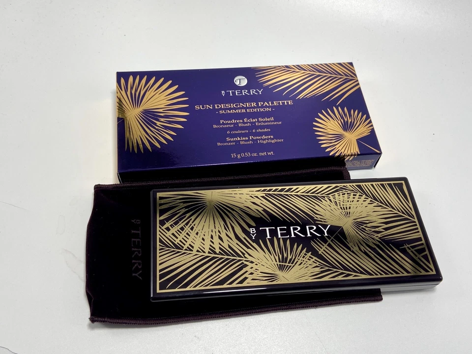T Terry Sun дизайнерская палитра Summer издание 6 оттенков бронзер румяна хайлайтер - Изображение 3 из 4