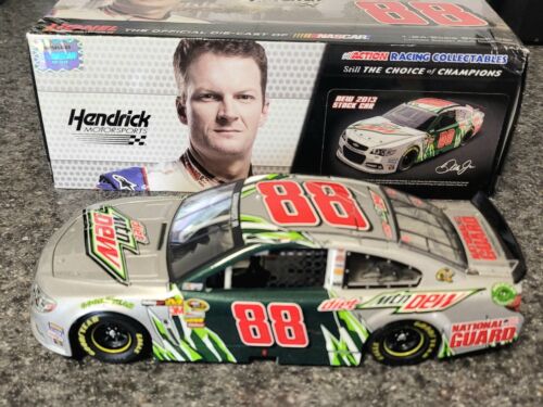 Dale Earnhardt Jr #88 Diet Mountain Dew New Stock Car For 2013 #1001/5,004 1/24 - Picture 1 of 11