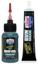 LUCAS 1oz Extreme Duty Gun Rifle Oil Needle Oiler 10875 & Grease Tube 10889 Set