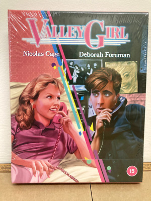 VALLEY GIRL Limited Ed. (Non-USA Region B Blu-Ray) Eureka Nic Cage - PLS READ