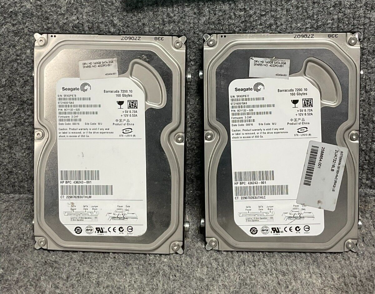 不*国様 10台新品Seagate Barracuda 7200.10 160G Amazon.com: Seagate