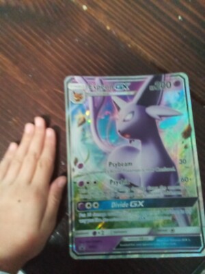 Giant Pokémon TCG Espeon GX SM Black Star Promo SM35 Promo holo | eBay
