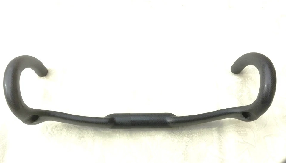 Carbon Rennrad Lenker  Aero Fahrradlenker 31.8mm 40cm 42cm 44cm Kohlefaser 220g - Bild 3 von 4
