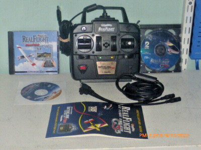 Real Flight R/C Flight Simulator 3D Physics Futaba Remote Control NexStar Editio