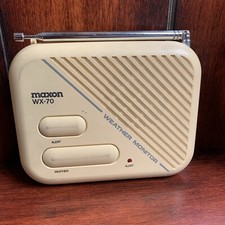 Maxon WX-70 Severe Weather Tornado Radio Monitor National Weather Service Info