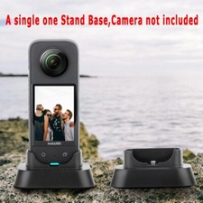 Robust Adjustable Solid Stand Base Desktop Bracket Mount for Insta360 X4 Cameras