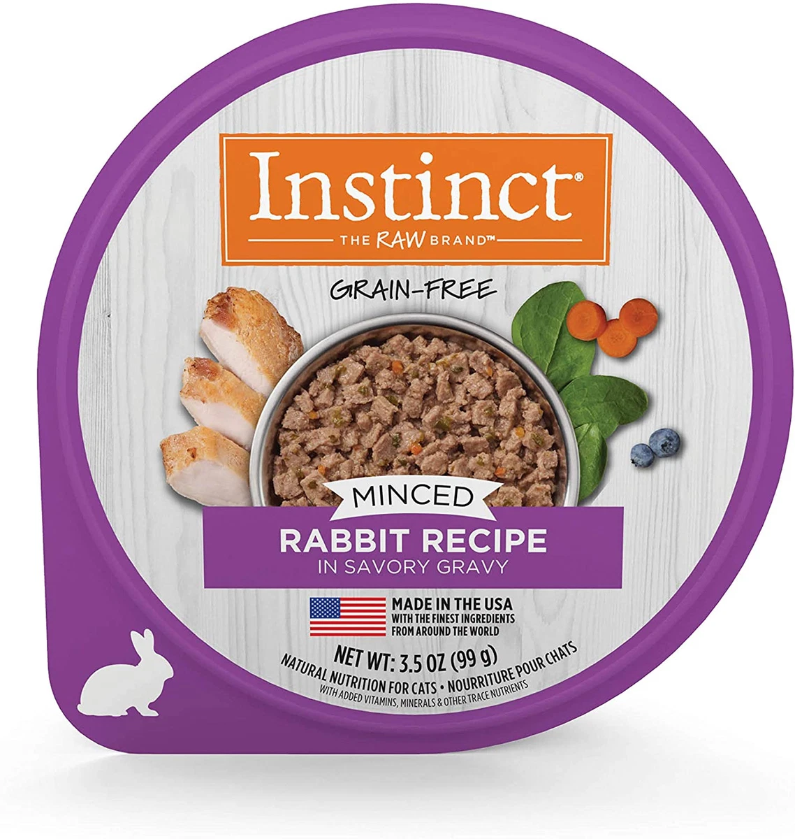 Instinct raw rabbit cat food 2025