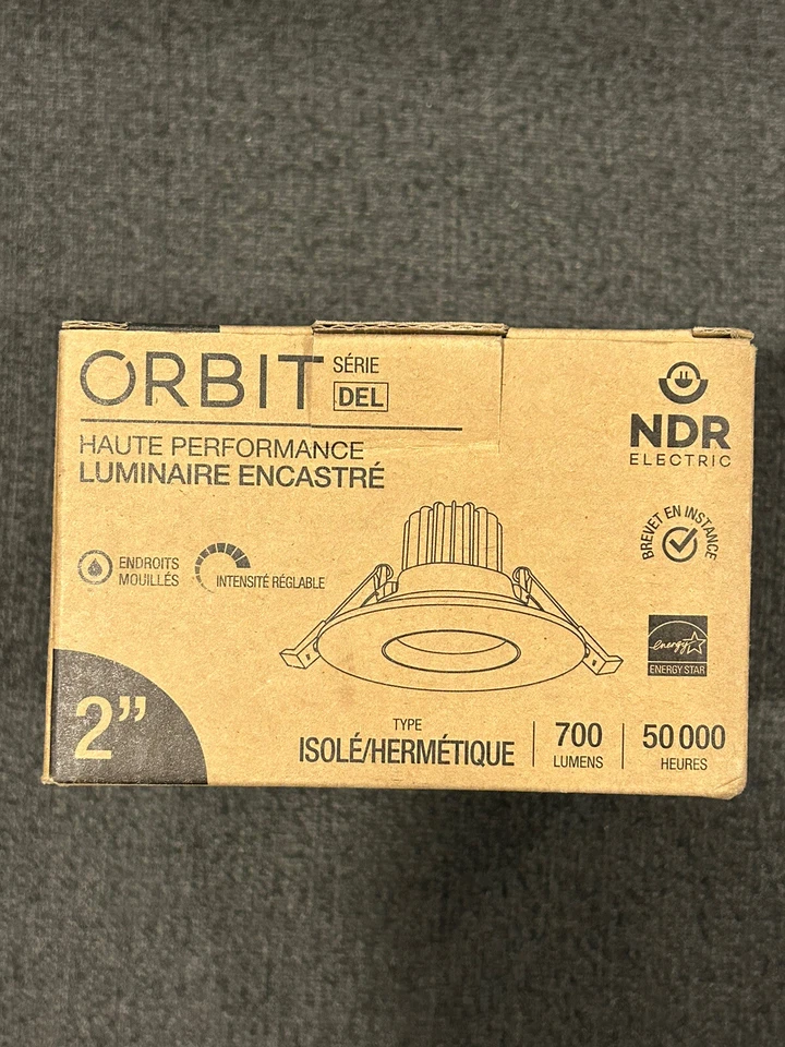 Downlight empotrado Orbit alto rendimiento 2" bronce OB200-0510-3K-BRZ Foto 4 de 4