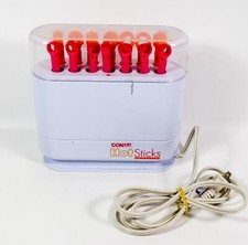 CONAIR Hot Sticks HairSetter Flexible Hot Rollers 7 Pink and 7 Orange Pre-Owned