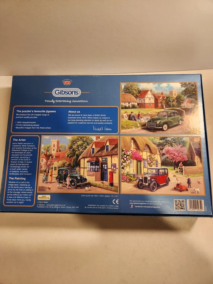 ¡Nuevo! Rompecabezas Out and About Fibsons 4x500 piezas, Kevin Walsh Foto 2 de 4