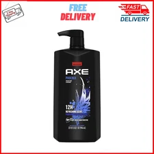 Axe Men's Phoenix Body Wash & Shower Gel with Pump Crushed Mint & Rosemary 32 oz