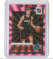 2022-23 Panini Donruss NIKOLA JOVIC Rated Rookie Pink Holo Laser 31/50 #227 RARE