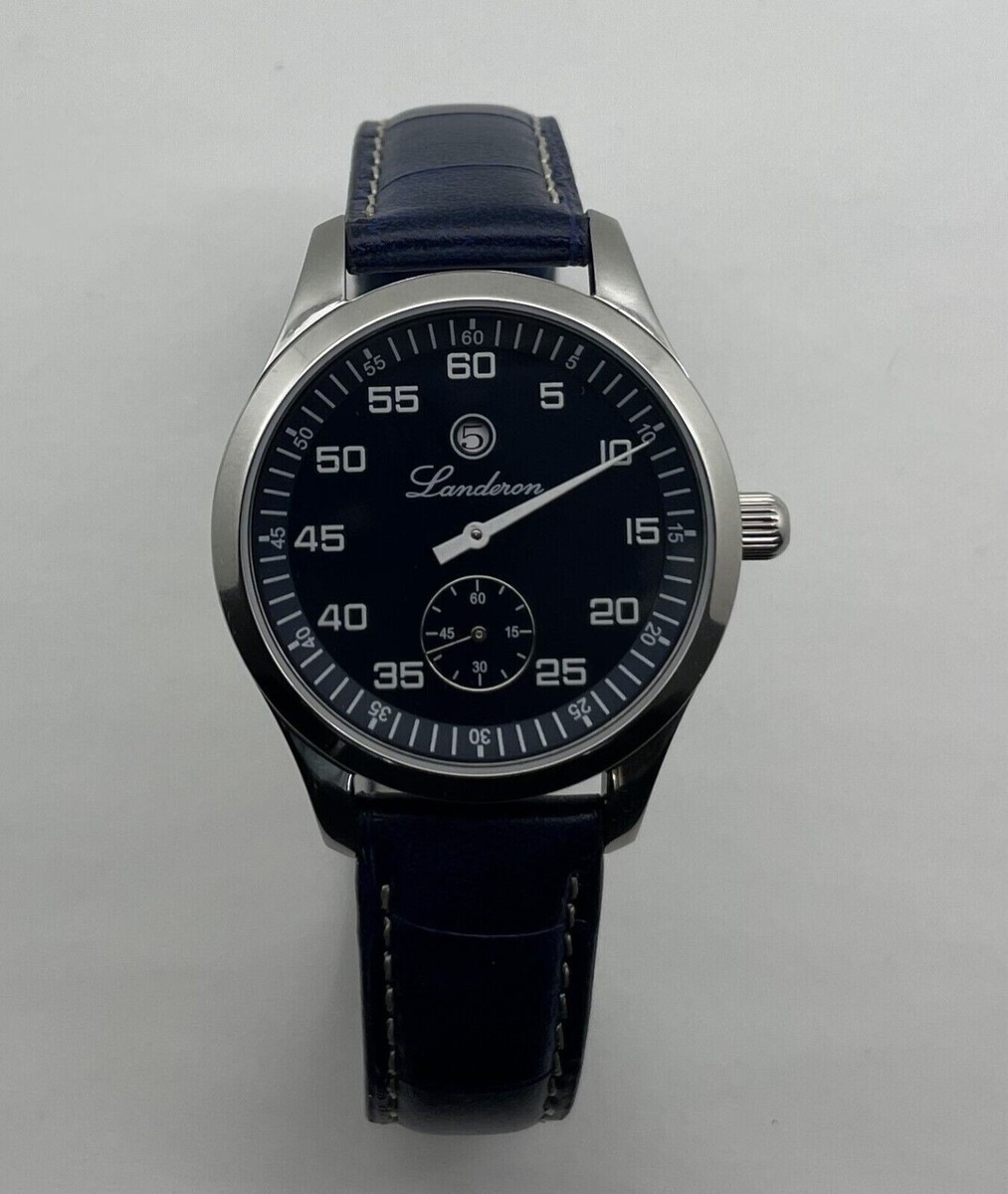 LANDERON JUMPING HOUR AUTOMATIC BLUE DIAL (I) | eBay