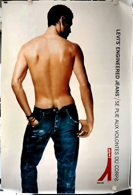 LEVI'S - Original Herren Poster Levi's Engineered Jeans 120x176
