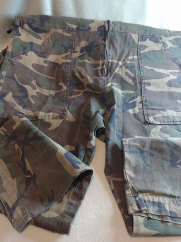 Vintage Game Winner Camouflage Coveralls Men's L Large Jumpsuit Hunting Camo - Picture 6 of 19