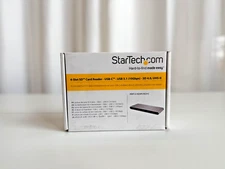 StarTech 4 Slot SD UHS-II Card Reader - USB C 3.1 (10Gbps) SD 4.0, 4SD4FCRU31C