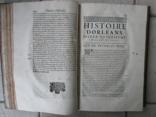Symphorien GUYON : HISTOIRE D'ORLEANS, 1647/1650. 2 vol. in folio - Picture 15 of 24