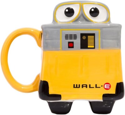 Teetasse 3D Keramik Pixar Wand E Form Kaffee Kindergeburtstag Weihnachtsgeschenk