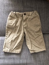 Jacadi Paris Boys Khaki/Beige Shorts Size 6Y 
