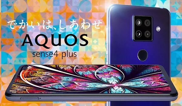 SHARP AQUOS SENSE 4 PLUS QUAD 48MP 128GB ANDROID PHONE JAPAN