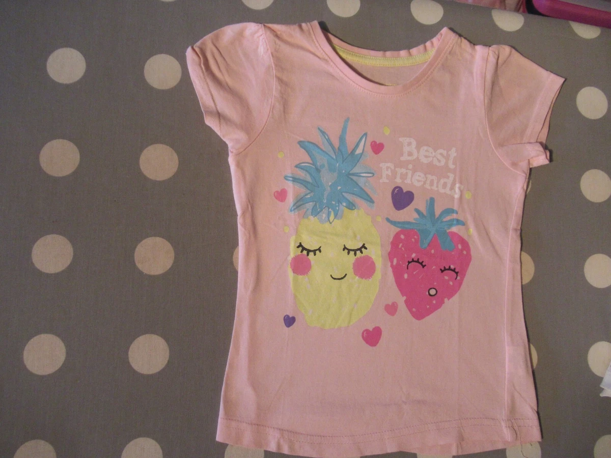 Alimentation 12 V T-shirt Rayé Rose Primark Filles Taille 12-13 Ans - Polyester - Occasion Bon état T-shirt Mode Adolescente