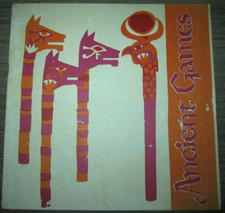 Vintage PB booklet, Ancient Games by Laureate Enterprises, 1968 RARE 