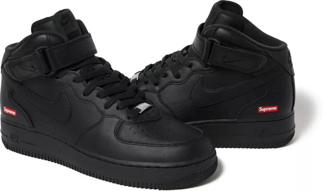 Baskets Supreme × Nike Air Force 1 Mid 