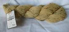 Cascade L. D'Oro tweed yarn -Superfine Alpaca. Color: Maize #7626 - 110 yards.