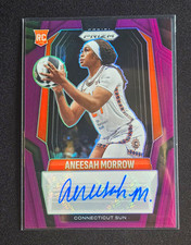 Panini 2025 Prizm WNBA Aneesah Morrow Connecticut Sun RC Auto Purple /49 SG-AM