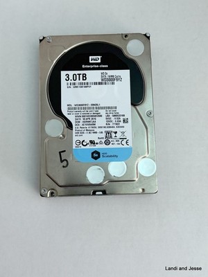 Western Digital Se 3 TB,Internal,7200 RPM,3.5'' (WD3000F9YZ) HDD Enterprise class