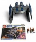 Lego 8016 - Star Wars Hyena Droid Bomber W/Figures and Instructions-NO BOX