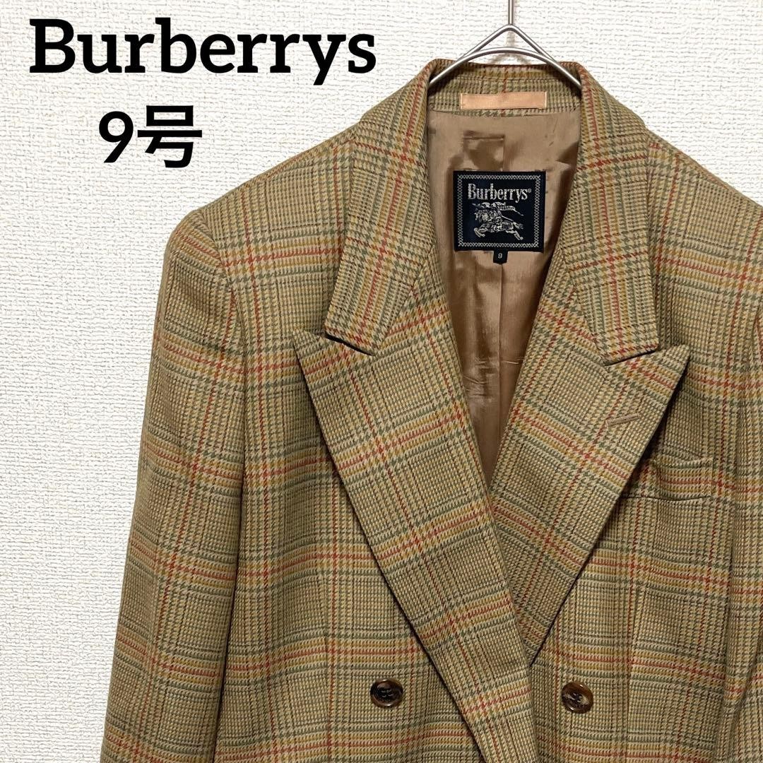 BURBERRY Houndstooth pattern wool Jacket Blouson … - image 2