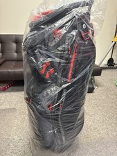 SUN MOUNTAIN C130 GOLF CLUB/CART BAG 14 WAY DIVIDERS BLACK / RED